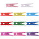 Mini Wooden Pegs - Coloured (Pack of 100)